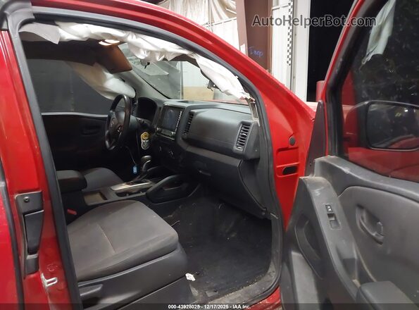 1N6ED1CL7NN647752 2022 NISSAN FRONTIER Red Widok wnętrza z przodu