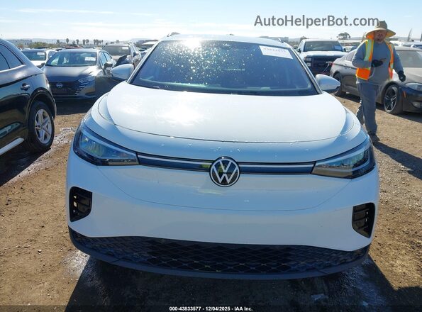 1V2DSPE85SC005147 2025 VOLKSWAGEN ID.4 White Widok zestawu wskaźników