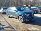 2022 Volkswagen Atlas Cross Sport 3.6l V6 Sel Premium R-line Dark Blue vin: 1V2FE2CA2NC216402
