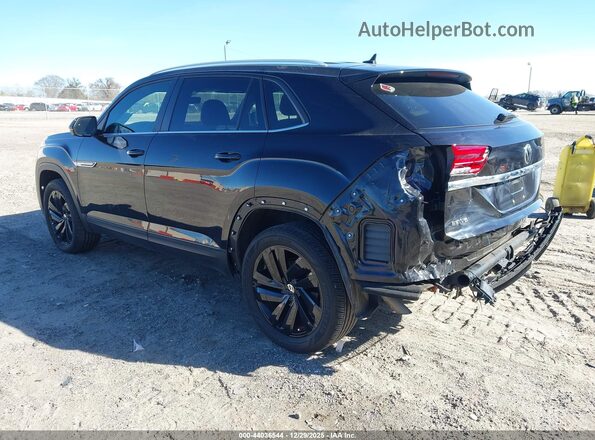 1V2HE2CA2PC219005 2023 VOLKSWAGEN ATLAS Черный Задняя левая четверть