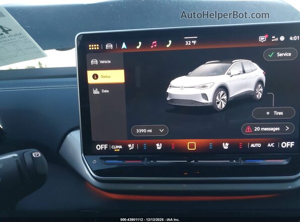 1V2JSPE88SC016193 2025 VOLKSWAGEN ID.4 Черный Вид задних сидений