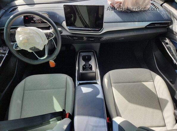 1V2JSPE8XSC007429 2025 VOLKSWAGEN ID.4 Gray Widok deski rozdzielczej