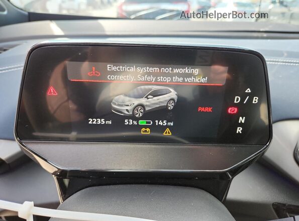 1V2JSPE8XSC007429 2025 VOLKSWAGEN ID.4 Gray Widok zestawu wskaźników
