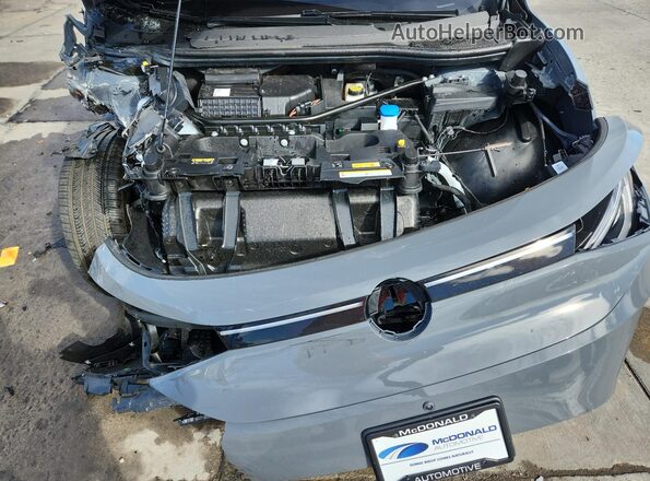 1V2JSPE8XSC007429 2025 VOLKSWAGEN ID.4 Gray Widok komory silnika