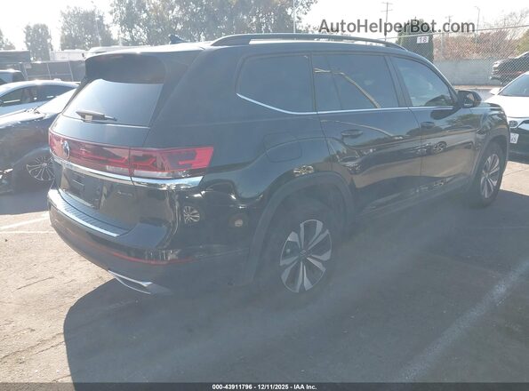 1V2LR2CA8SC558813 2025 VOLKSWAGEN ATLAS Черный Задняя правая четверть