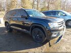 2018 Volkswagen Atlas 3.6l V6 Sel Black vin: 1V2MR2CA7JC594950