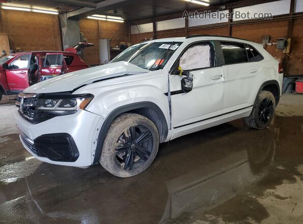 1V2SC2CA6PC207306 2023 VOLKSWAGEN ATLAS White წინა მარცხენა ხედი სამი მეოთხედიდან