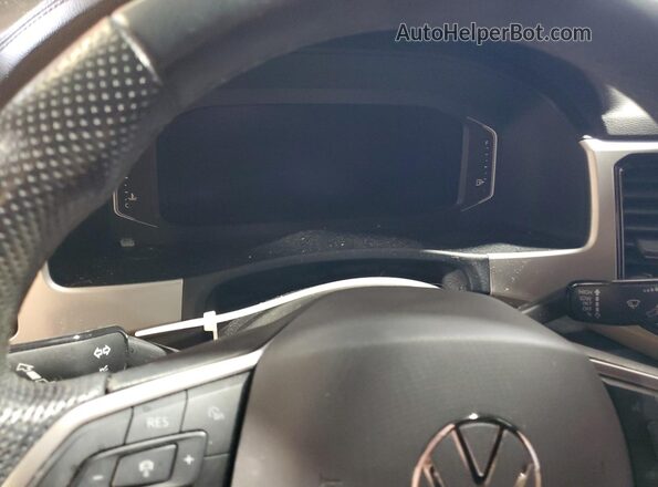 1V2SC2CA6PC207306 2023 VOLKSWAGEN ATLAS White ხელსაწყოთა პანელის ხედი