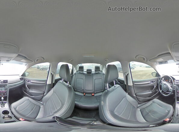 1VWAA7A34JC039982 2018 VOLKSWAGEN PASSAT Черный Панорамный вид салона 360°