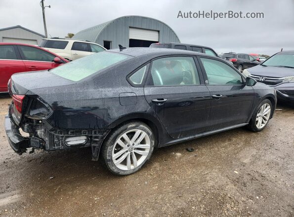 1VWLA7A3XKC012277 2019 VOLKSWAGEN PASSAT Black Задня права чверть
