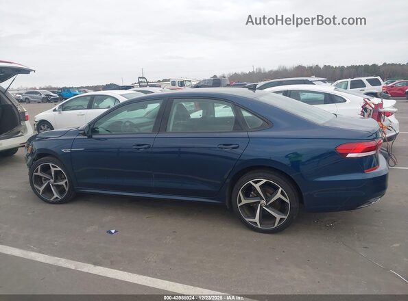 1VWMA7A33LC026012 2020 VOLKSWAGEN PASSAT Синий Панорамный вид салона 360°