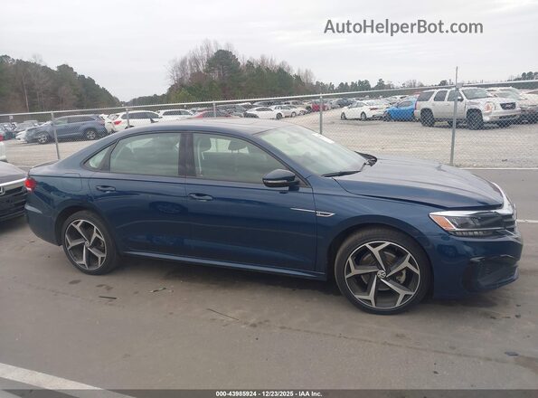 1VWMA7A33LC026012 2020 VOLKSWAGEN PASSAT Синий Вид задней части салона