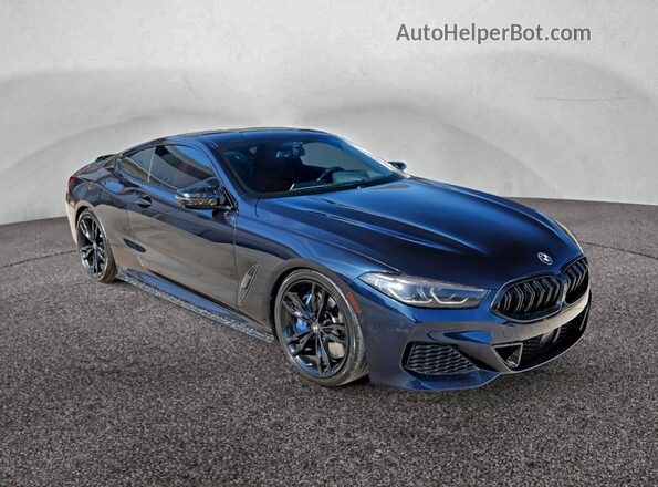 WBABC4C50KBU95741 2019 BMW M8 Черный Передняя левая четверть