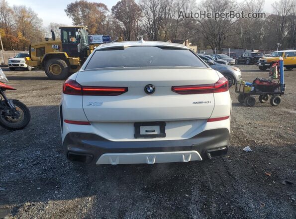 5UXCY6C07M9G53044 2021 BMW X6 Белый Вид салона спереди