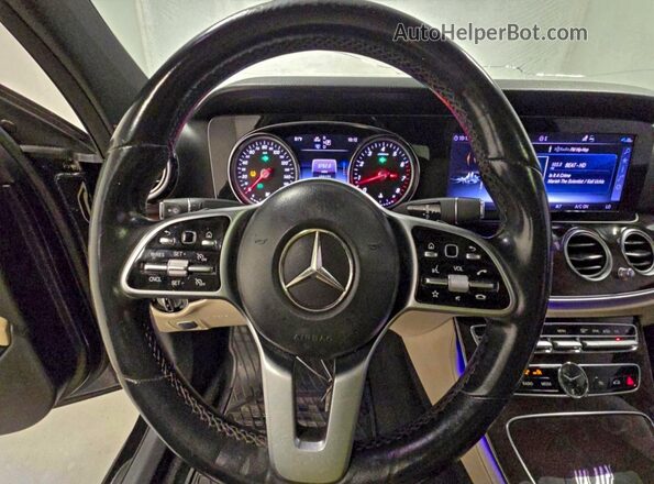 WDDZF4JB2KA614063 2019 MERCEDES-BENZ E-CLASS Black Вид наклейки з VIN-кодом