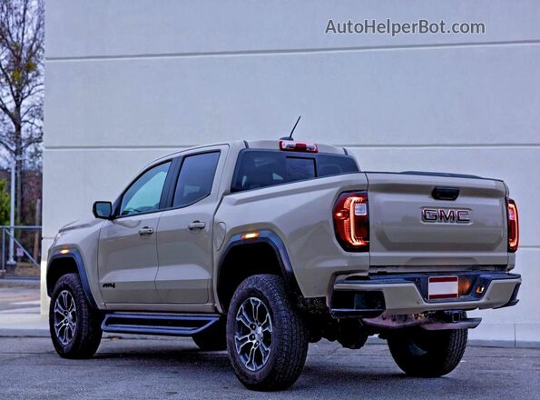 1GTP6DEK4R1238861 2024 GMC CANYON Оранжевый Передняя правая четверть