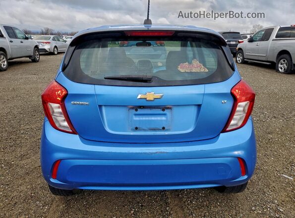 KL8CD6SA7JC439666 2018 CHEVROLET SPARK Blue Widok wnętrza z przodu