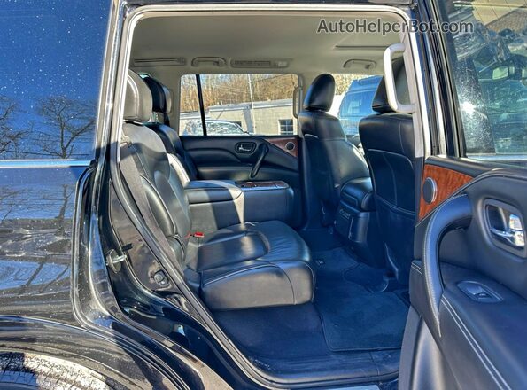 JN8AZ2NE6J9193430 2018 INFINITI QX80 Черный Вид щитка приборов