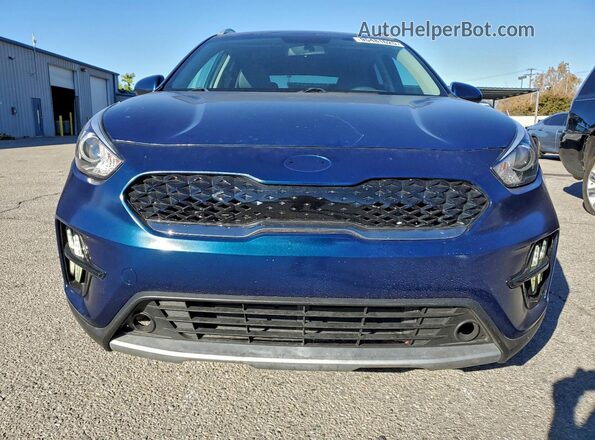 KNDCB3LC3L5361762 2020 KIA NIRO Синий Вид сзади
