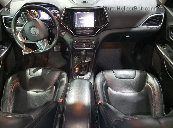 1C4PJMDNXKD210836 2019 JEEP GRAND CHER Серый Вид щитка приборов