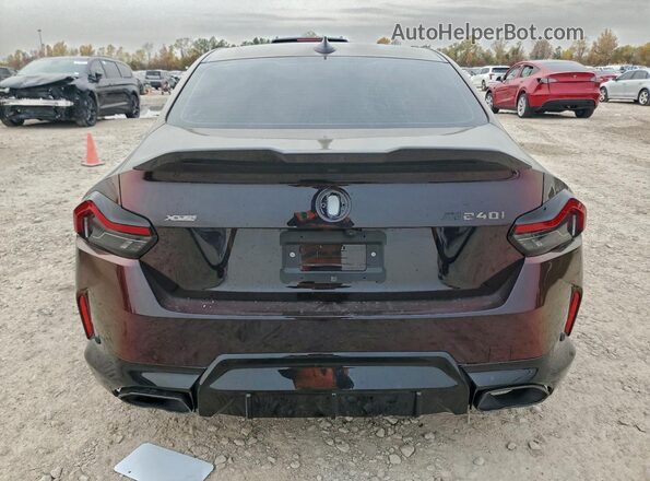 3MW53CM01P8D12219 2023 BMW M2 Purple Widok wnętrza z przodu