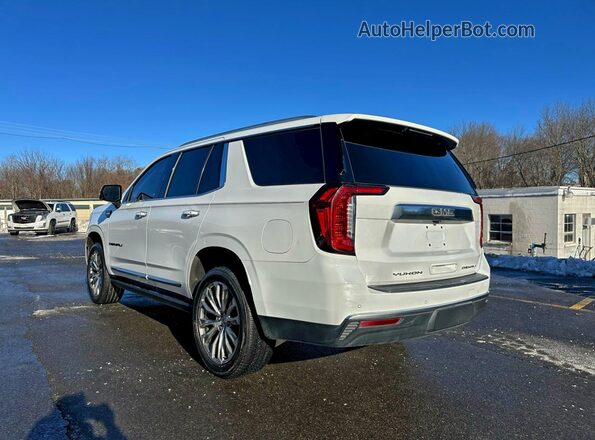 1GKS1DKT2MR375429 2021 GMC YUKON White Задня права чверть