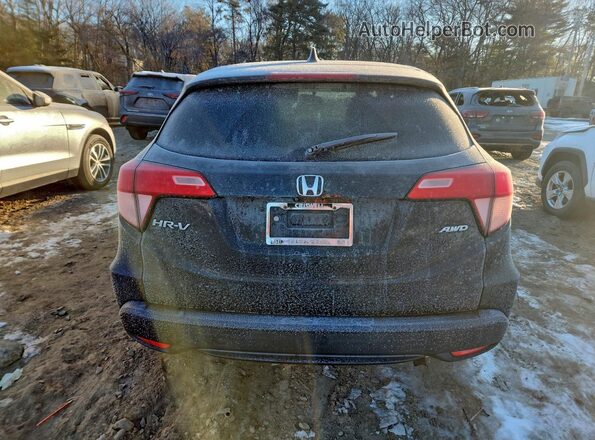 3CZRU6H50JM716498 2018 HONDA HR-V Черный Вид салона спереди