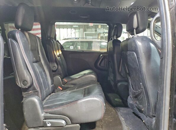 2C4RDGEG9JR284407 2018 DODGE GRAND Черный Вид подкапотного пространства