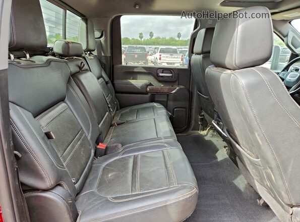 1GT49REY8NF268602 2022 GMC SIERRA Темно-бордовый Вид задней части салона