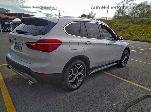 WBXHT3C3XGP880243 2016 BMW X1 White Вид спереду