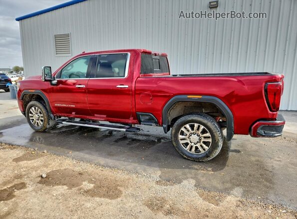 1GT49REY8NF268602 2022 GMC SIERRA Темно-бордовый Задняя правая четверть