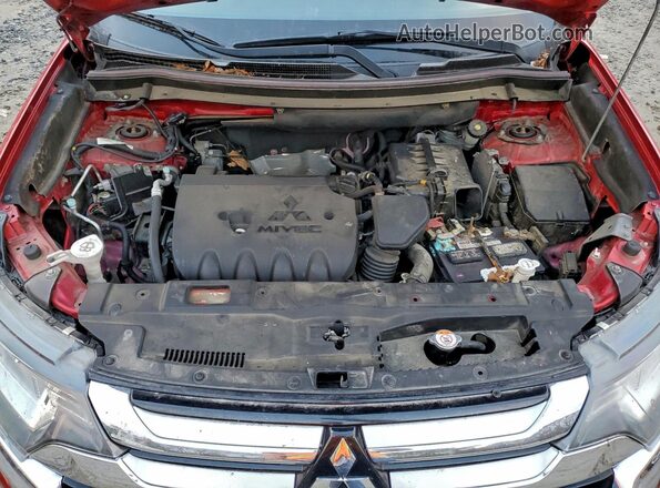 JA4AZ3A37HZ002978 2017 MITSUBISHI OUTLANDER Красный Вид наклейки с VIN-кодом