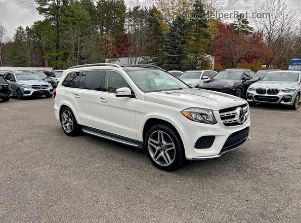 4JGDF7DE7JB046604 2018 MERCEDES-BENZ GLS Белый Задняя правая четверть