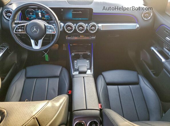 W1N4M4GB5MW087667 2021 MERCEDES-BENZ GLB-CLASS Красный Вид щитка приборов