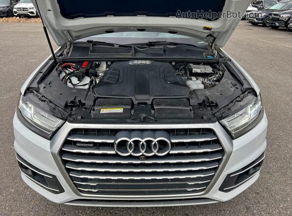 WA1VAAF71KD001323 2019 AUDI Q7 Белый Вид щитка приборов