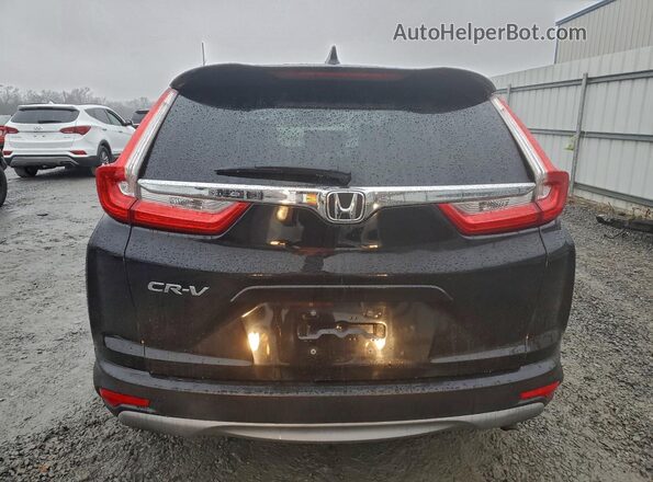5J6RW1H83JA007519 2018 HONDA CRV Черный Вид салона спереди