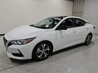 2022 Nissan Sentra Sv White vin: 3N1AB8CV9NY245058