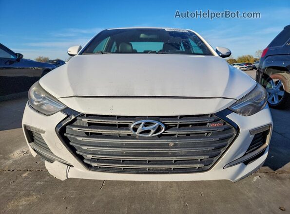 KMHD04LB4HU322792 2017 HYUNDAI ELANTRA White Rear view