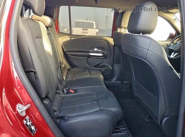W1N4M4GB5MW087667 2021 MERCEDES-BENZ GLB-CLASS Красный Вид подкапотного пространства