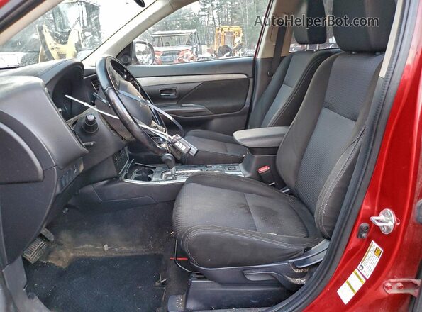 JA4AZ3A37HZ002978 2017 MITSUBISHI OUTLANDER Красный Вид панели приборов