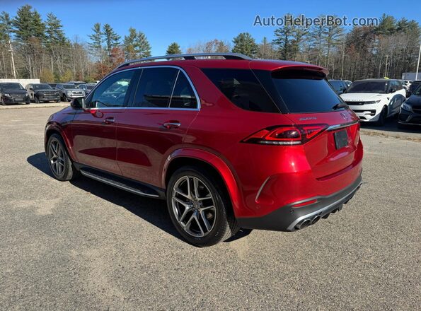 4JGFB6BB0MA450099 2021 MERCEDES-BENZ GLE-CLASS Красный Задняя правая четверть