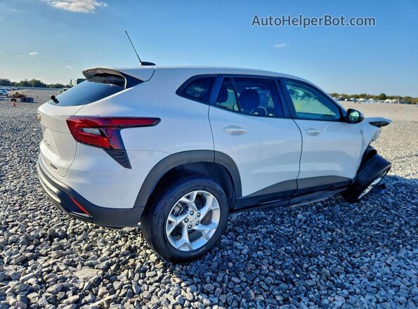 KL77LFE20RC002391 2024 CHEVROLET TRAX White Delantero derecho