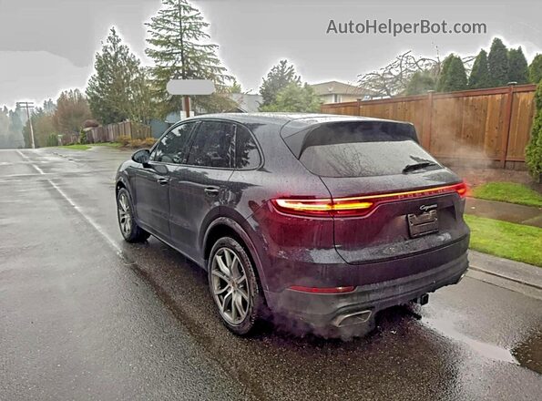 WP1AA2AY0LDA00643 2020 PORSCHE CAYENNE Blue Front right