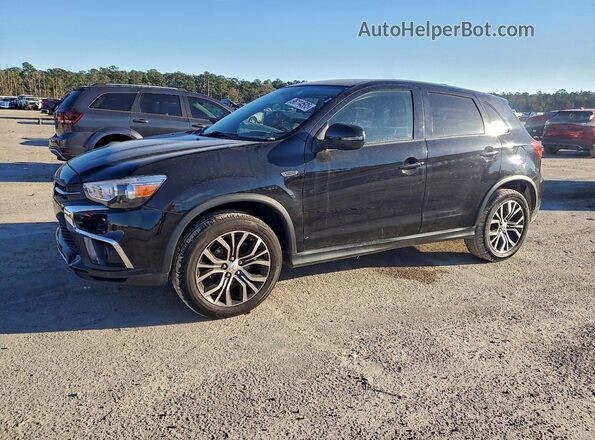 JA4AP4AU8KU017224 2019 MITSUBISHI OUTLANDER Черный Задняя левая четверть