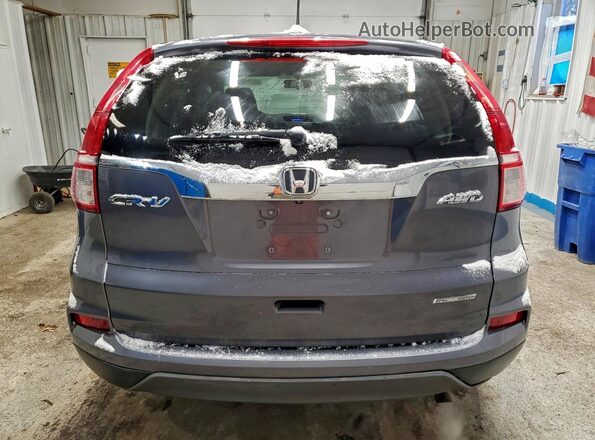 5J6RM4H48GL028139 2016 HONDA CRV Серый Вид салона спереди