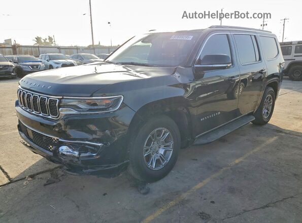 1C4SJUAT6PS518313 2023 JEEP WAGONEER Черный Задняя левая четверть