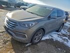 2018 Hyundai Santa Fe Sport Gray vin: 5XYZTDLB3JG551666