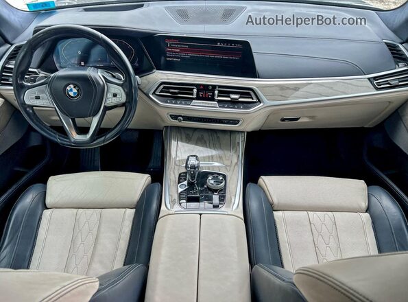 5UXCW2C51KL081198 2019 BMW X7 Серый Вид задних сидений