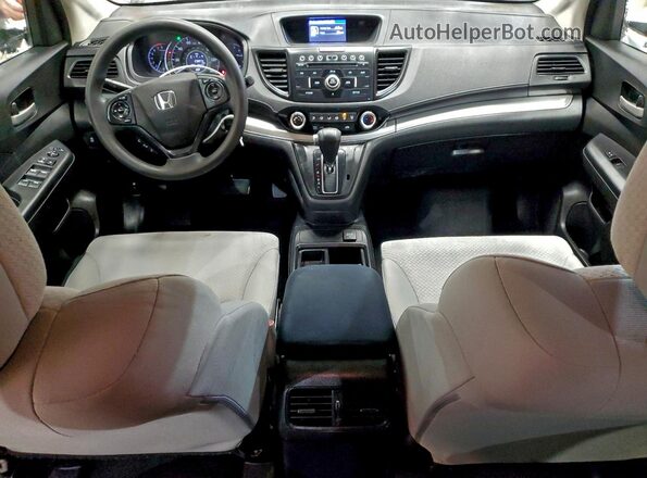 5J6RM4H48GL028139 2016 HONDA CRV Серый Вид щитка приборов