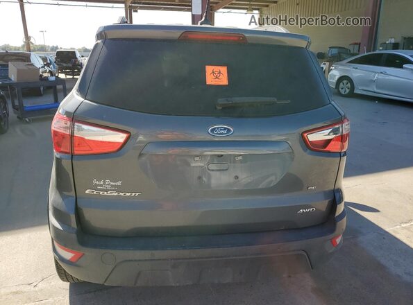 MAJ6S3GL3NC476065 2022 FORD ECOSPORT Gray Widok wnętrza z przodu